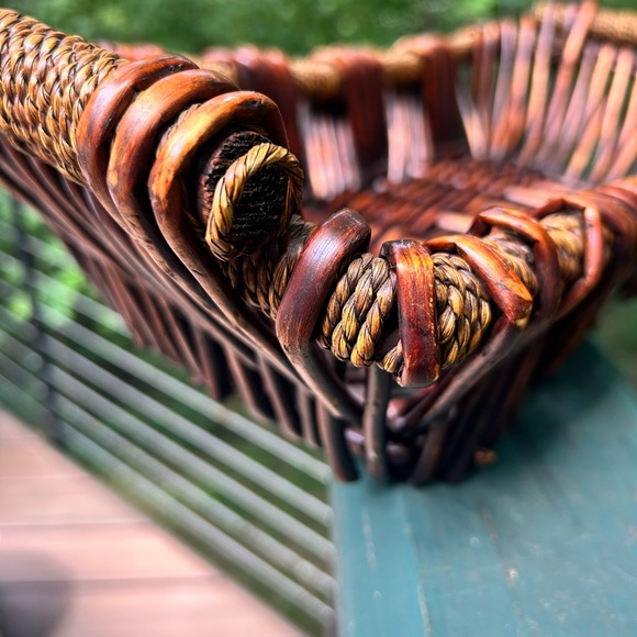 Handcrafted Woven Basket - Picture 3 of 4